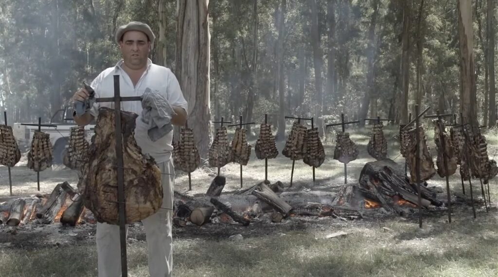 Cena do filme argentino "Todo Sobre el Asado": cultura do churrasco se modernizou nos últimos anos. 